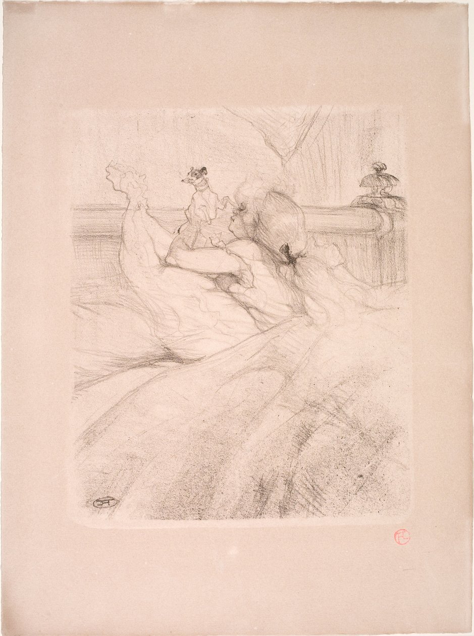 I sängen av Henri de Toulouse Lautrec