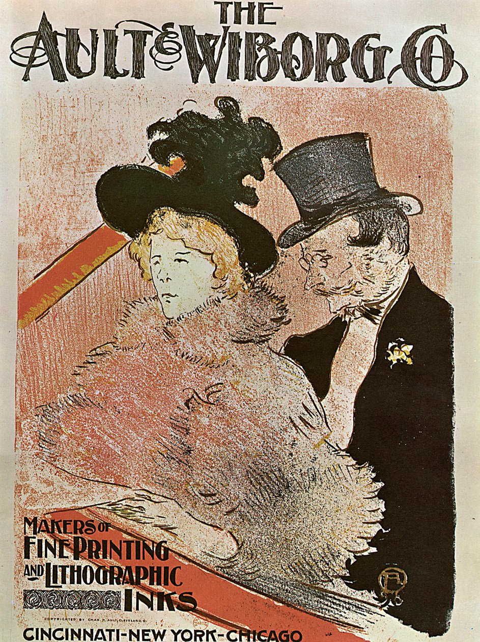 Vid konserten 1896. av Henri de Toulouse Lautrec