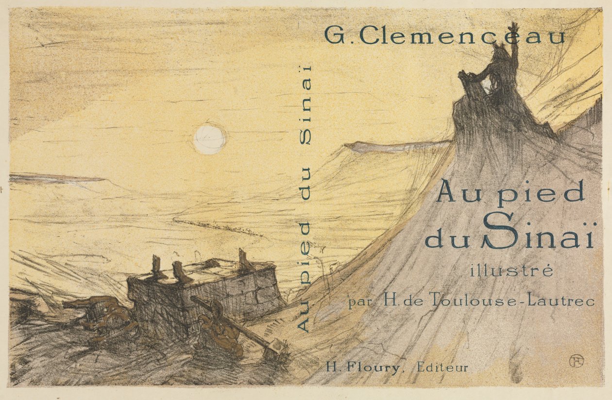 Vid foten av Sinai: Cover av Henri de Toulouse Lautrec