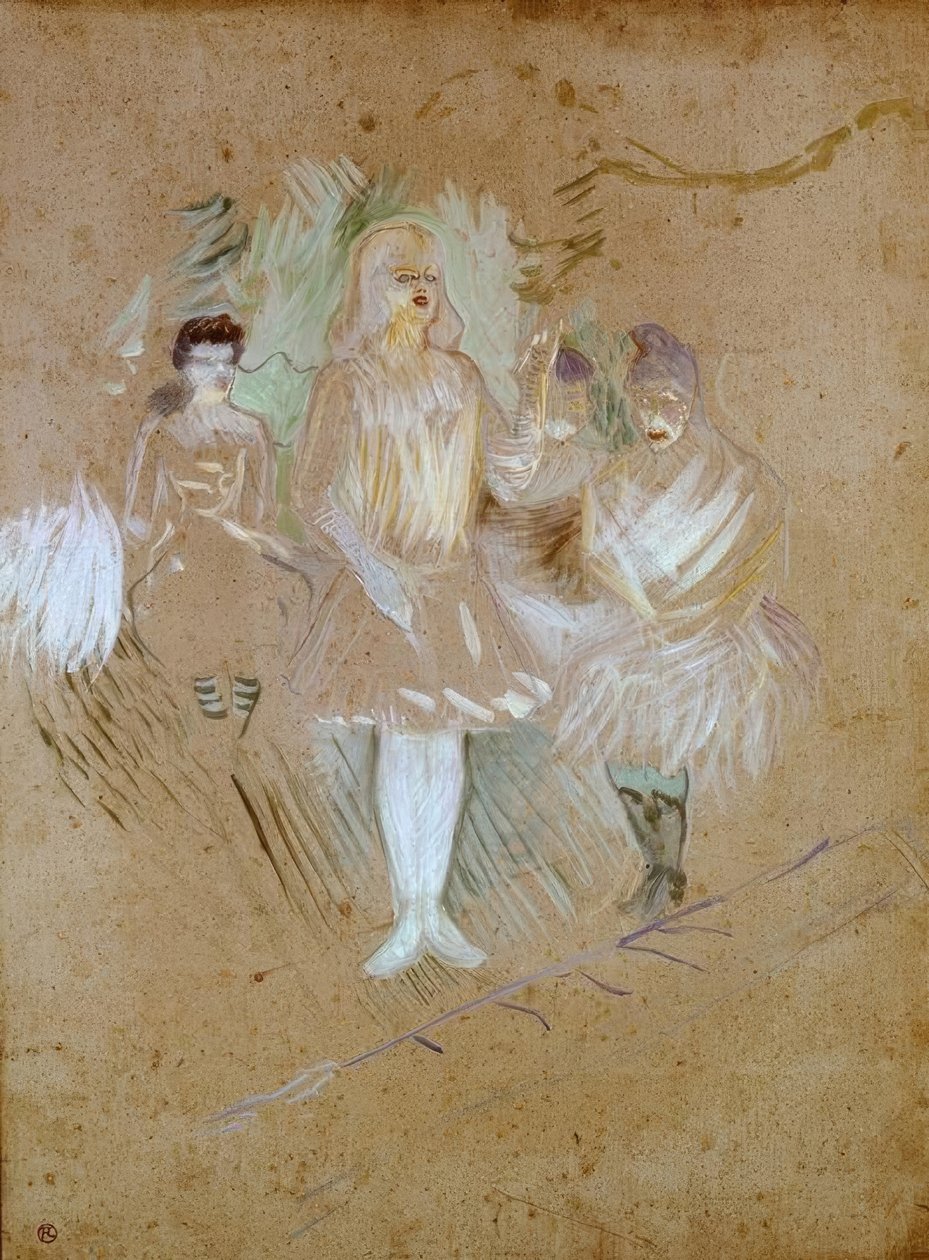 Aux Folies-Bergère: Extra av Henri de Toulouse Lautrec