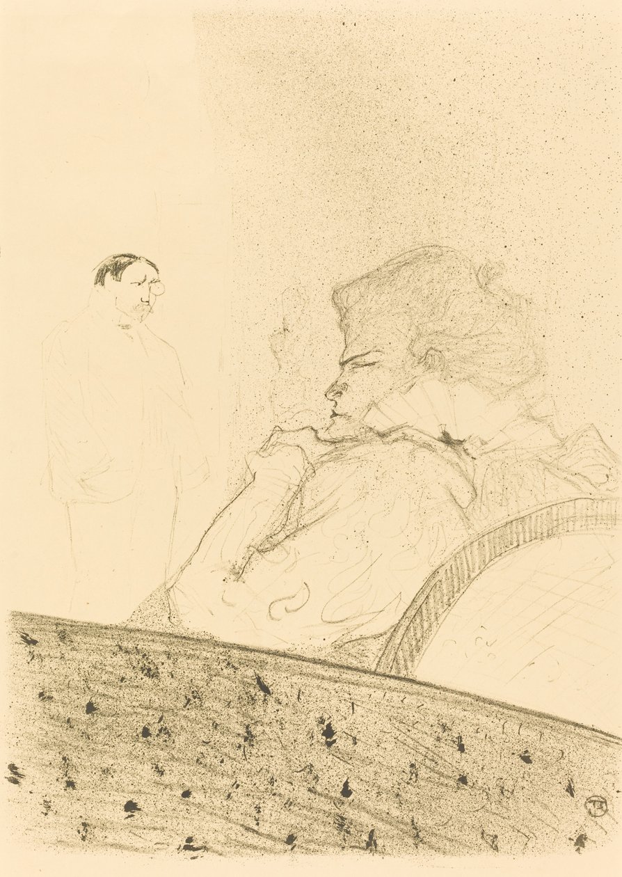 Brandes i sin låda av Henri de Toulouse Lautrec