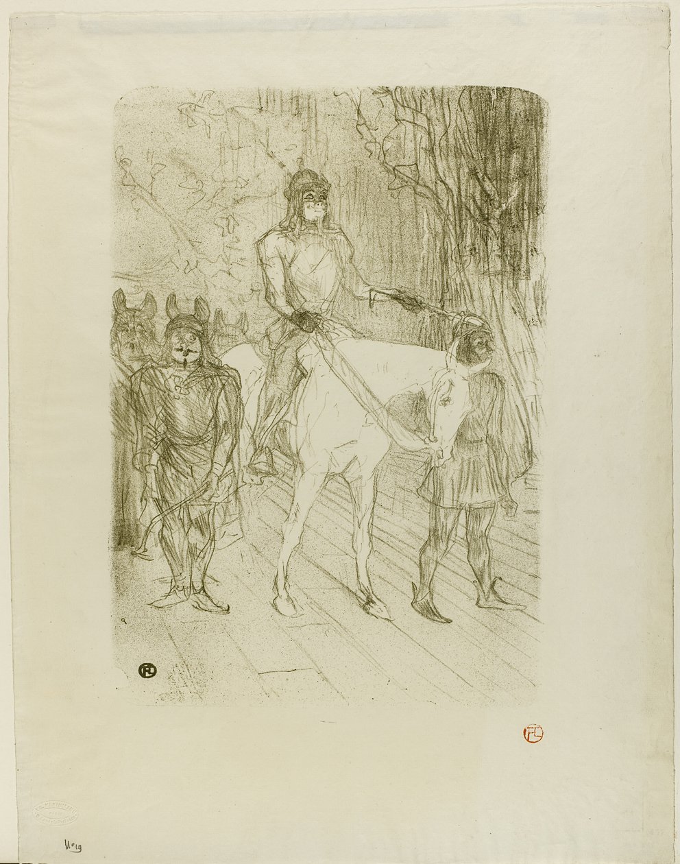 Brasseurs inträde i Chilpéric av Henri de Toulouse Lautrec