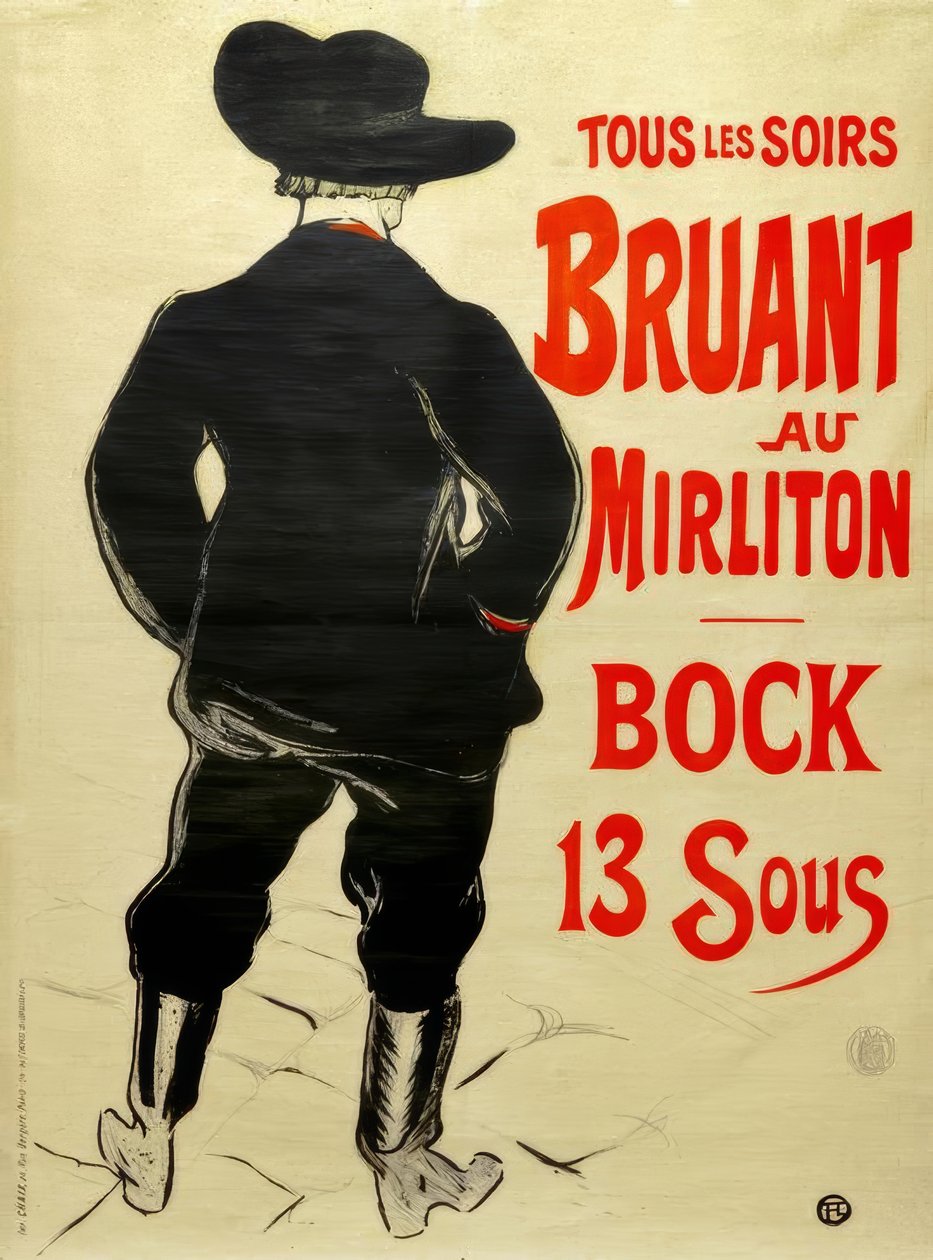 Mirlitonsparv av Henri de Toulouse Lautrec