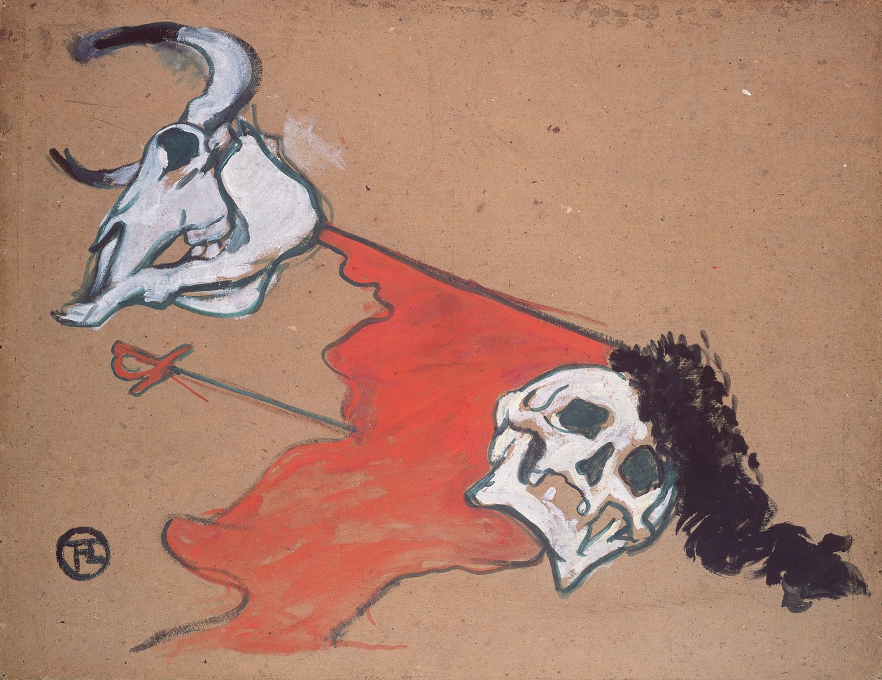 Tjurfäktning av Henri de Toulouse Lautrec
