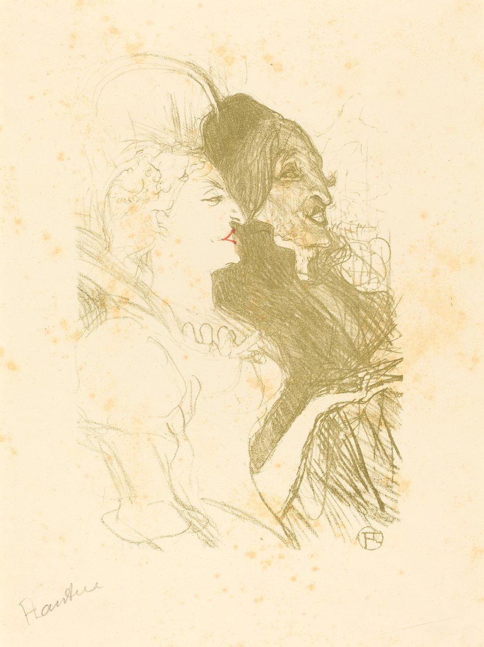Karneval (Carnaval) av Henri de Toulouse Lautrec