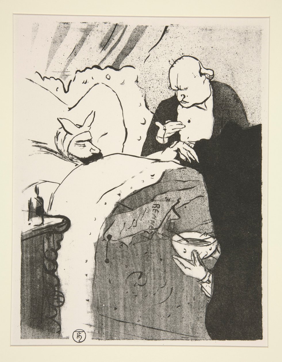 Carnot malade! (Carnot är sjuk!) av Henri de Toulouse Lautrec