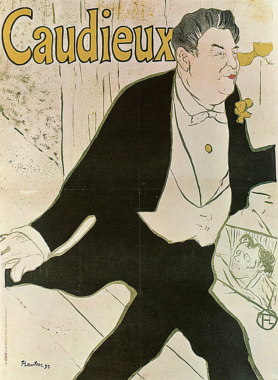 Caudieux, 1893. av Henri de Toulouse Lautrec