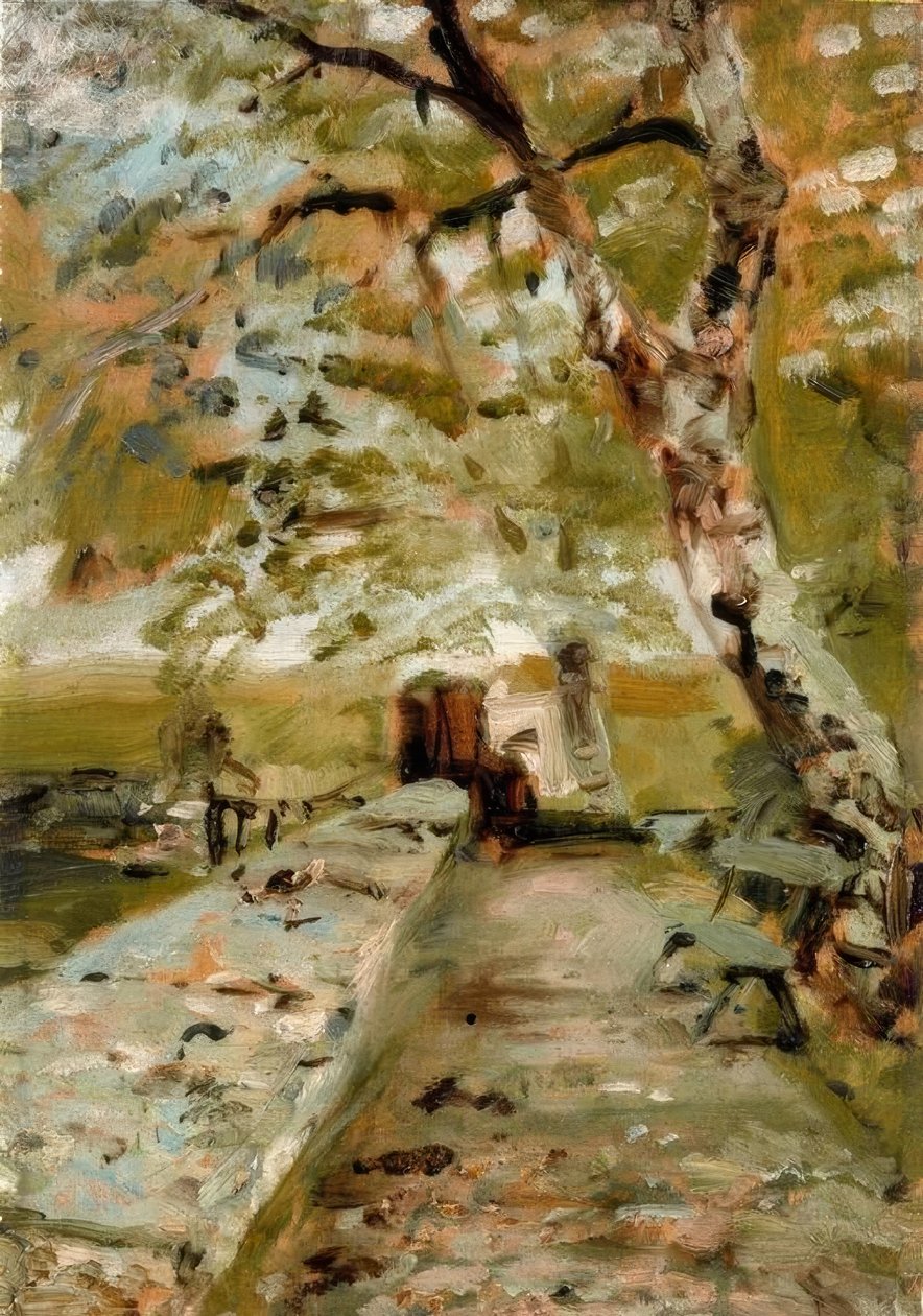 Slottet Bosc. Terassen av Henri de Toulouse Lautrec
