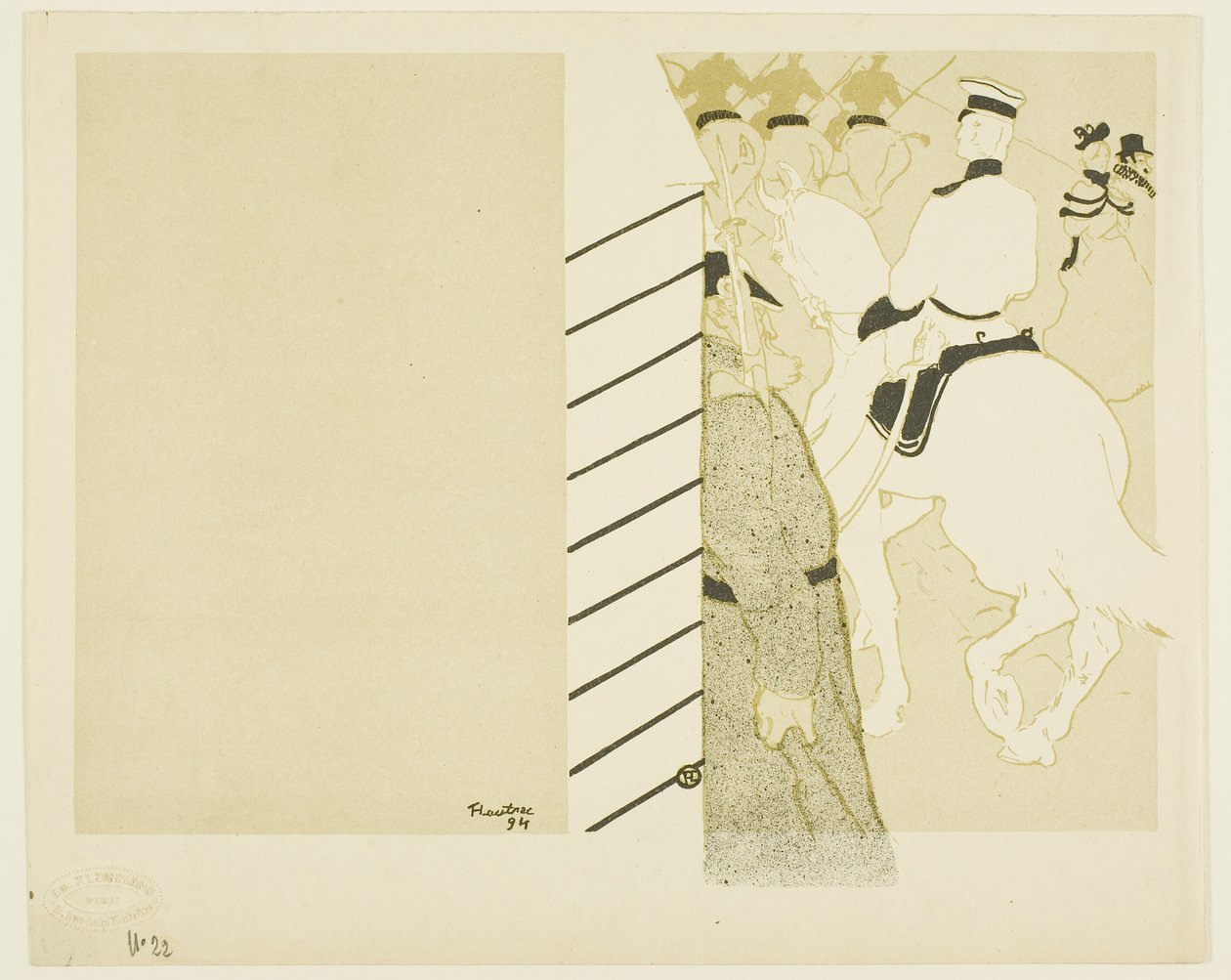 Skydd för Babylon of Germany av Henri de Toulouse Lautrec