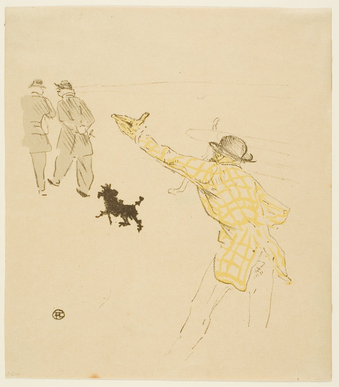 Omslag till The Burden of Liberty av Henri de Toulouse Lautrec
