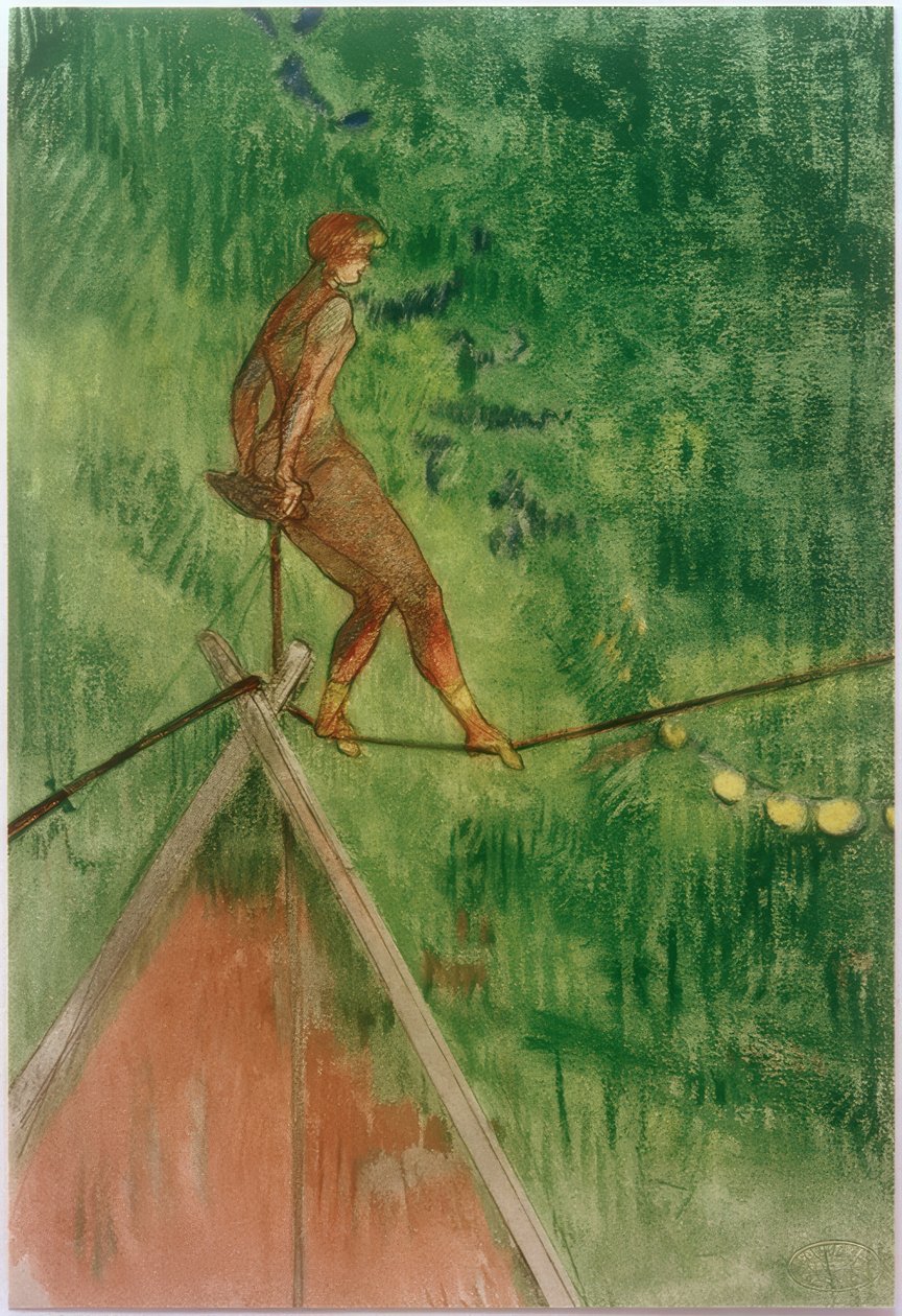 Repdansare av Henri de Toulouse Lautrec