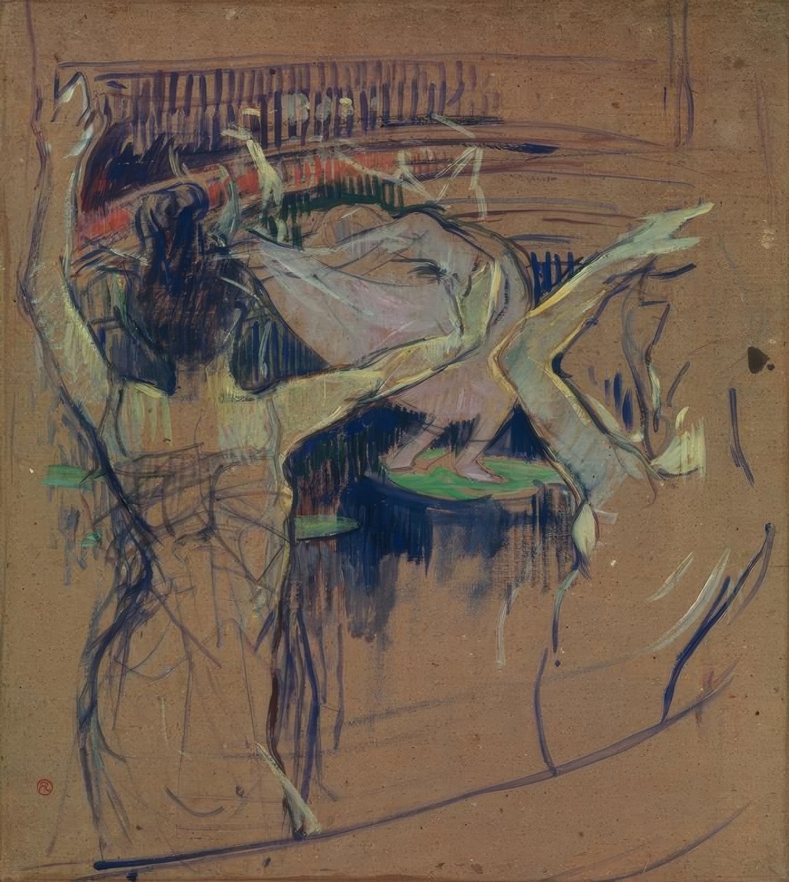 Das Ballett Papa Chrysanthemum av Henri de Toulouse-Lautrec