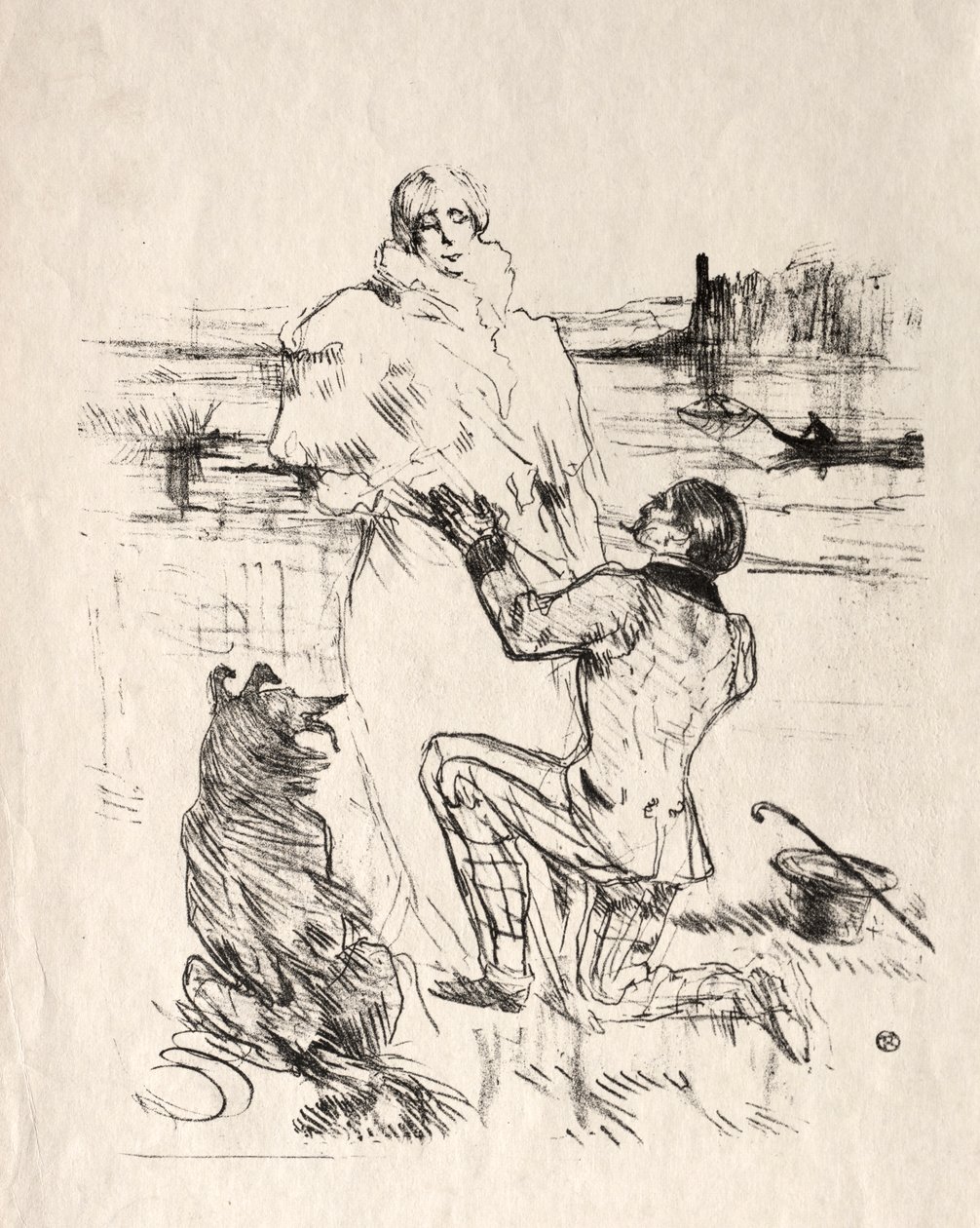 Påstående av Henri de Toulouse Lautrec