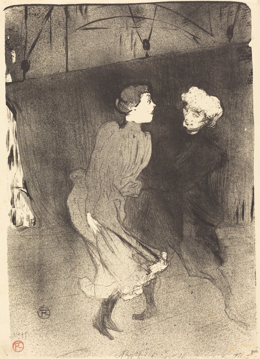 Generalrepetition på Folies-Bergere Generalrepetition på Folies-Bergere, 1893. av Henri de Toulouse Lautrec