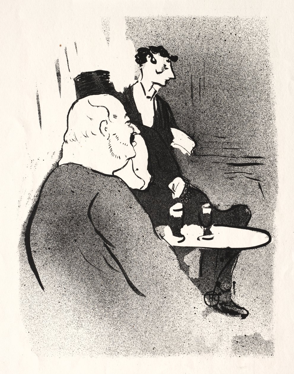 Ducarre till ambassadörerna av Henri de Toulouse Lautrec