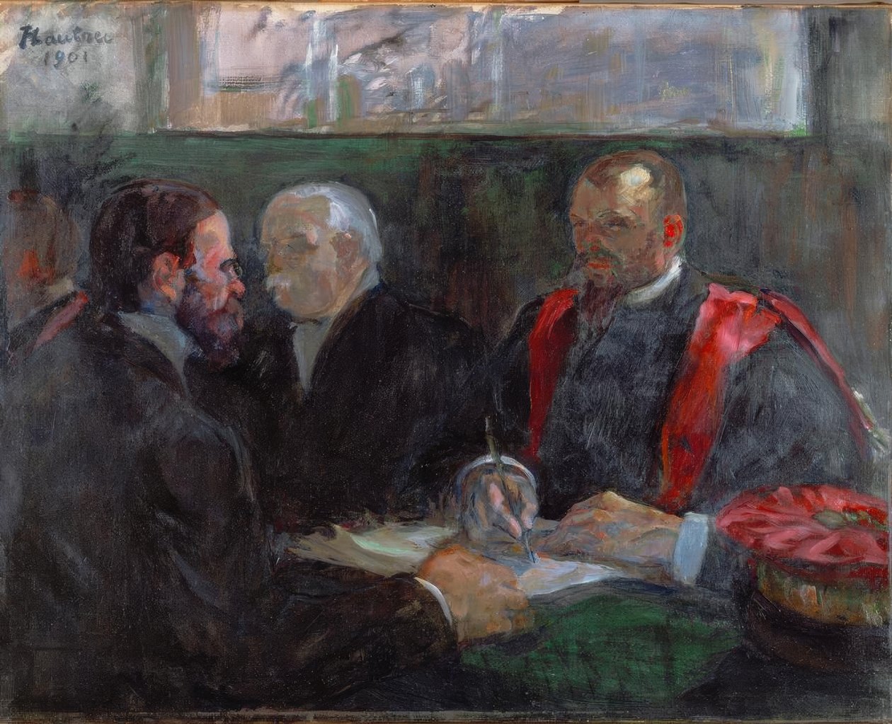 Utexaminerad från Paris fakulteten för medicin av Henri de Toulouse Lautrec