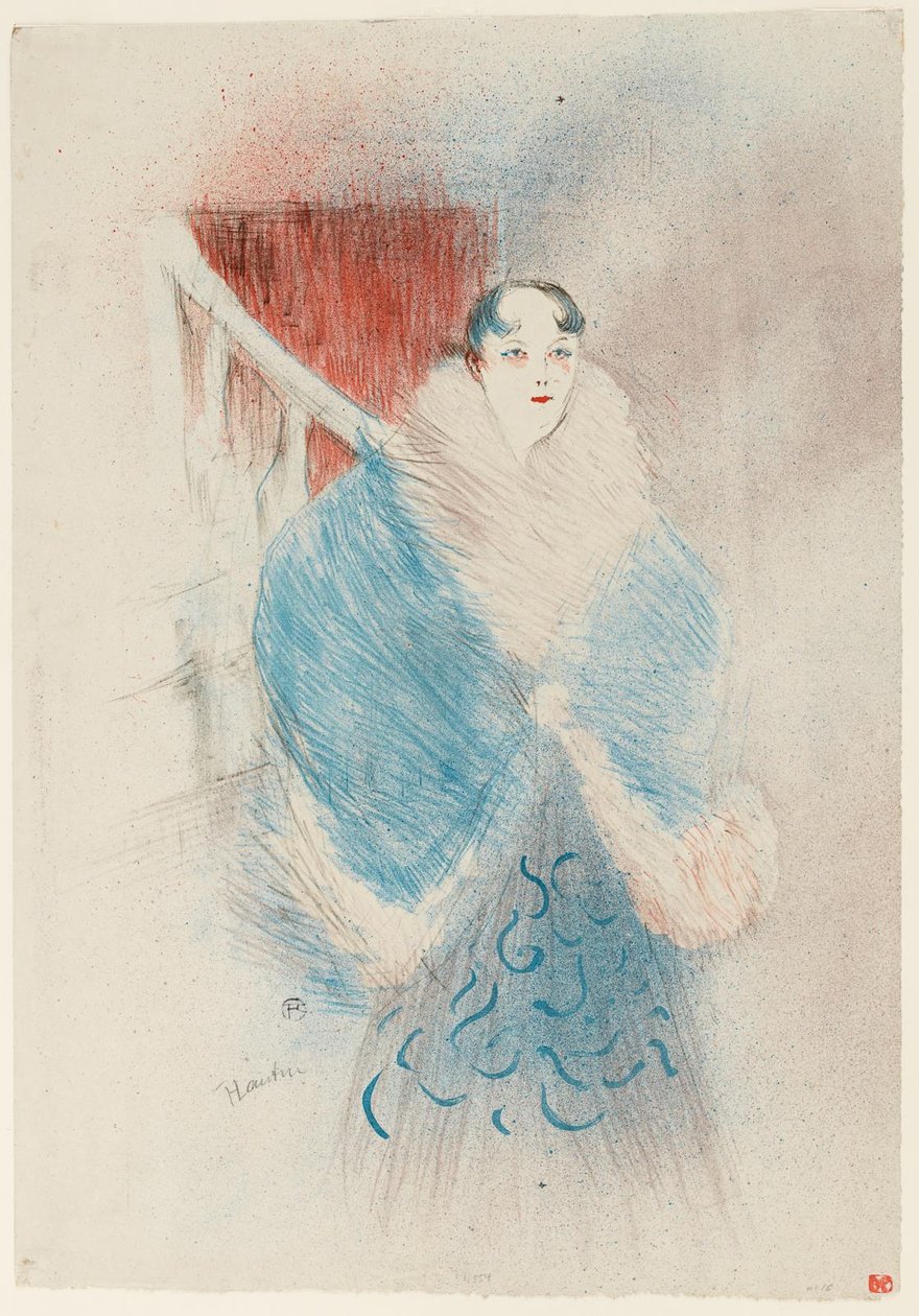 Elsa, kallad Wien av Henri de Toulouse Lautrec