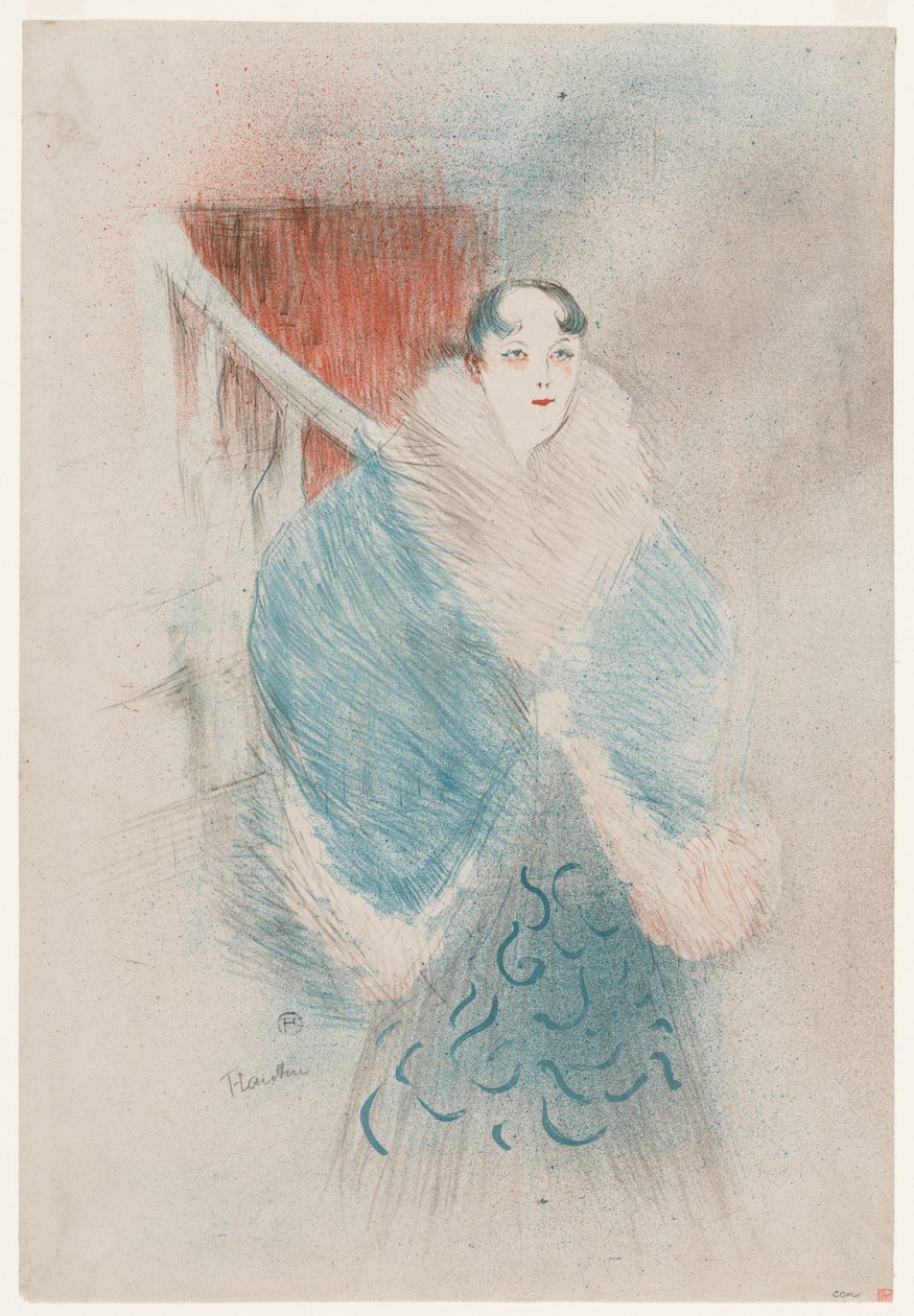 Elsa, kallad Wien av Henri de Toulouse Lautrec