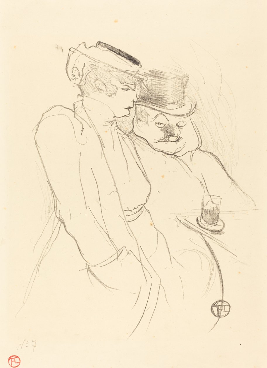 Om fyrtio av Henri de Toulouse Lautrec