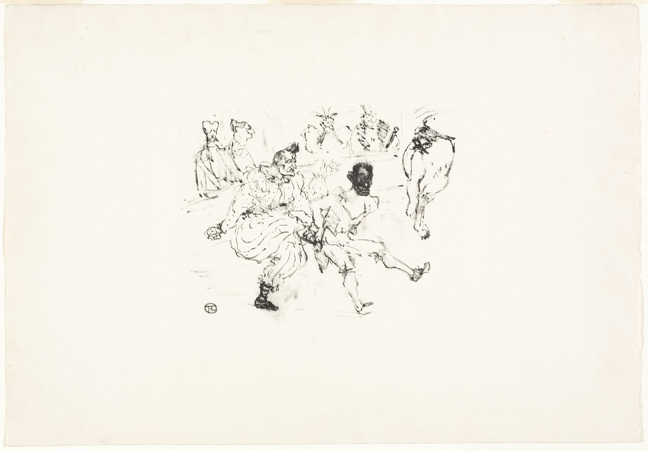 Footit och choklad av Henri de Toulouse Lautrec
