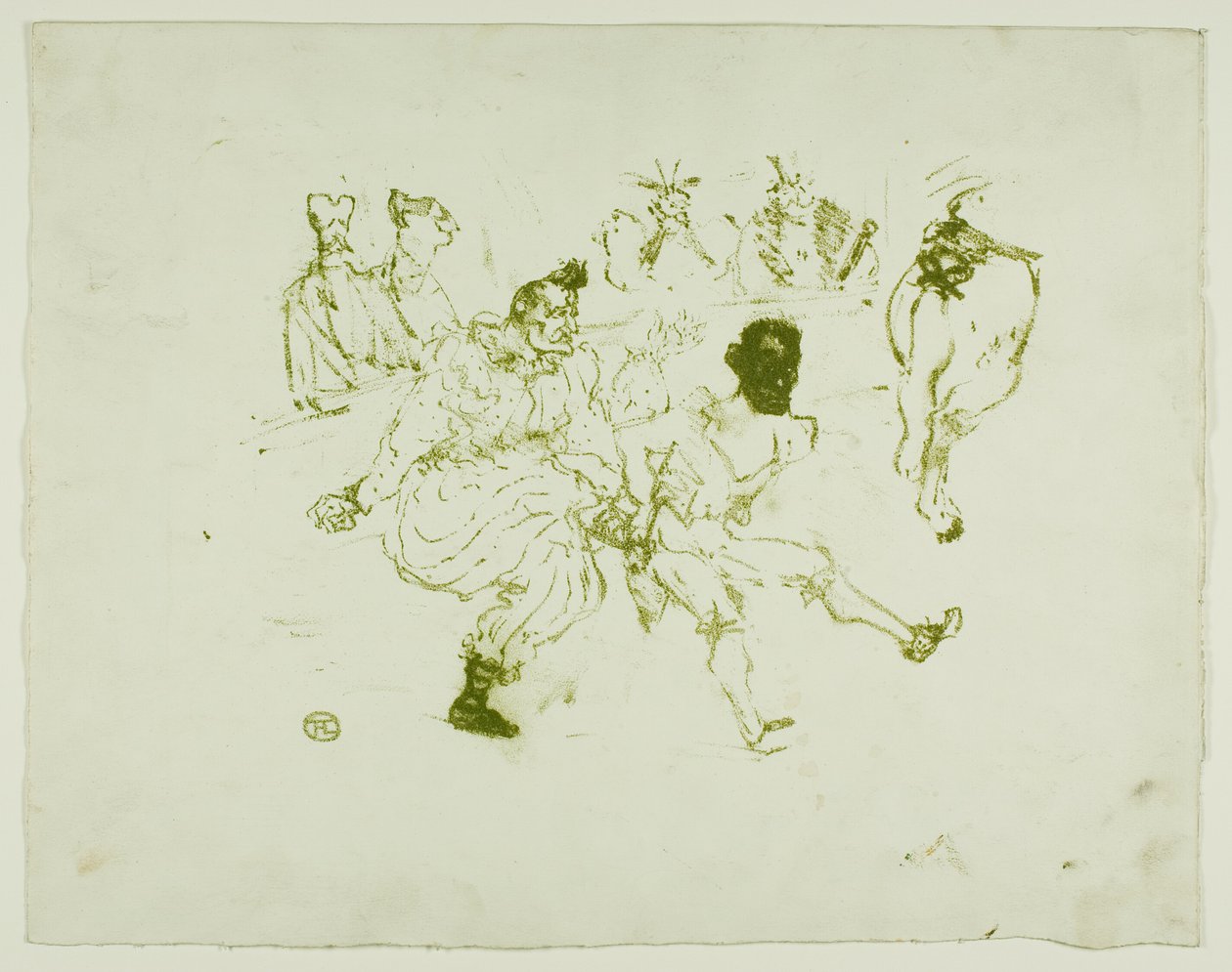 Footit och choklad av Henri de Toulouse Lautrec