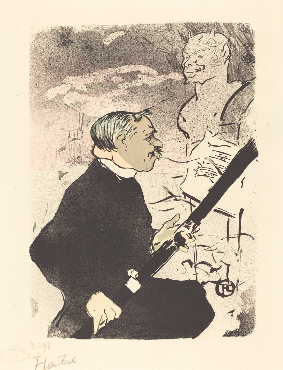 För dig (Pour toi!...) av Henri de Toulouse Lautrec