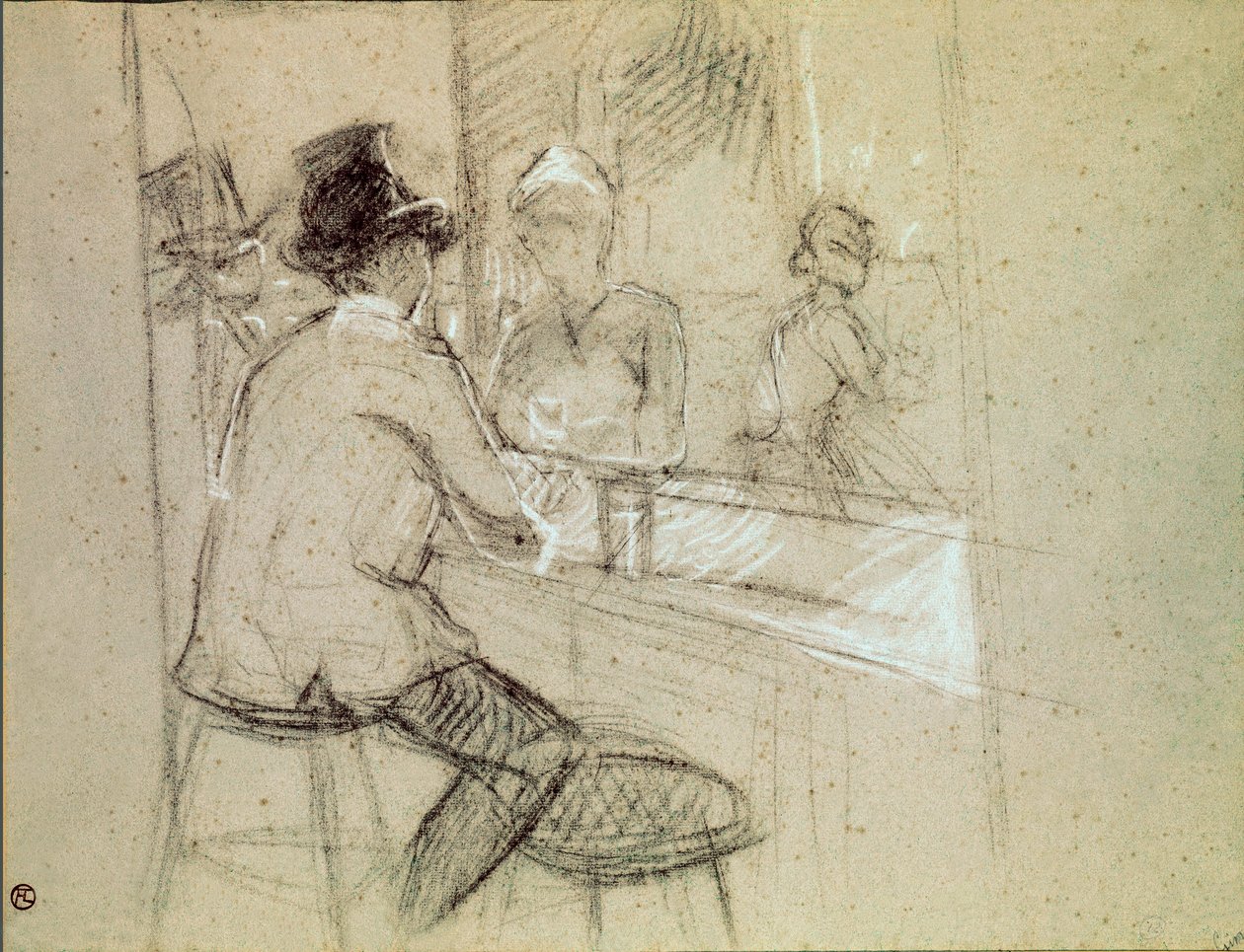 Gincocktails av Henri de Toulouse Lautrec