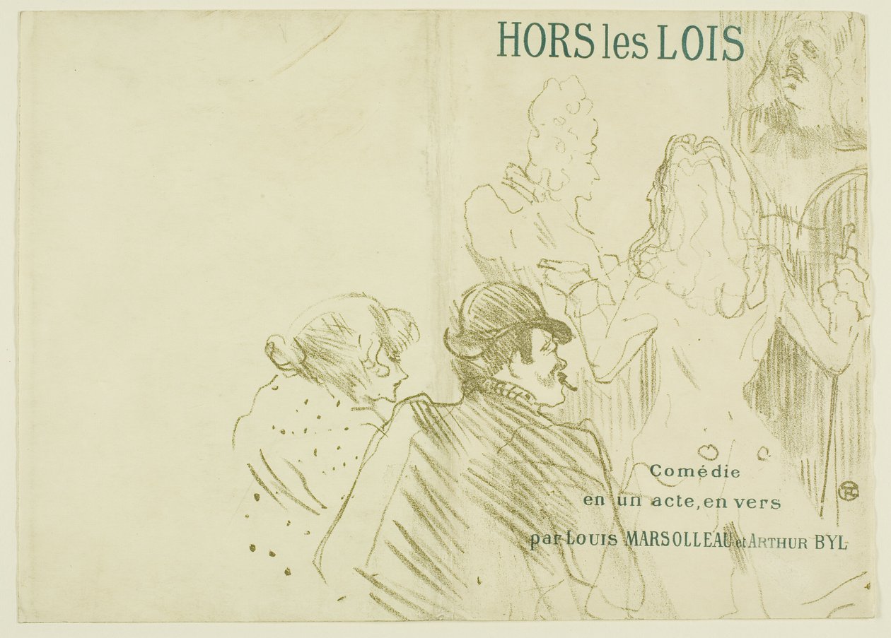 Homage till Moliere av Henri de Toulouse Lautrec