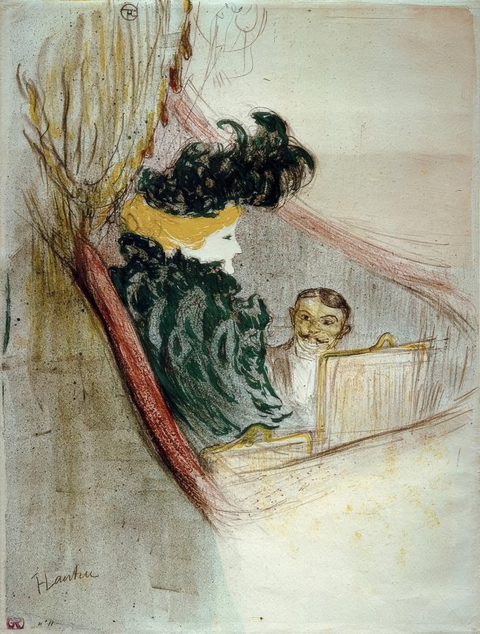 Furstlig idyll av Henri de Toulouse Lautrec