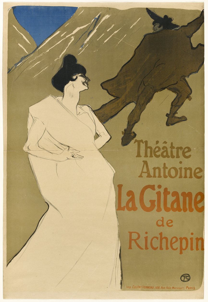 Zigenare av Henri de Toulouse Lautrec
