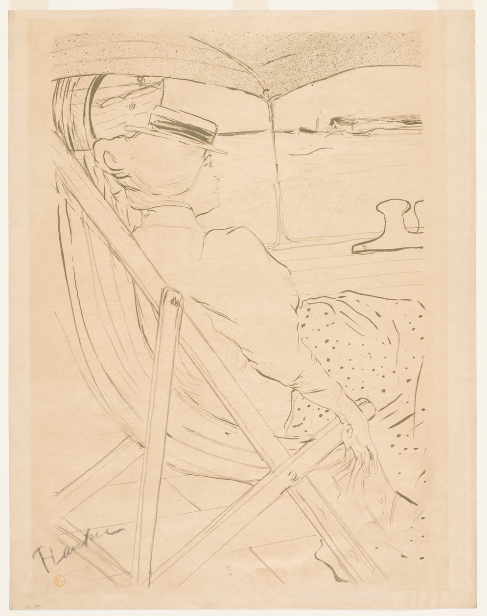 Passageraren av 54, 1896. av Henri de Toulouse Lautrec