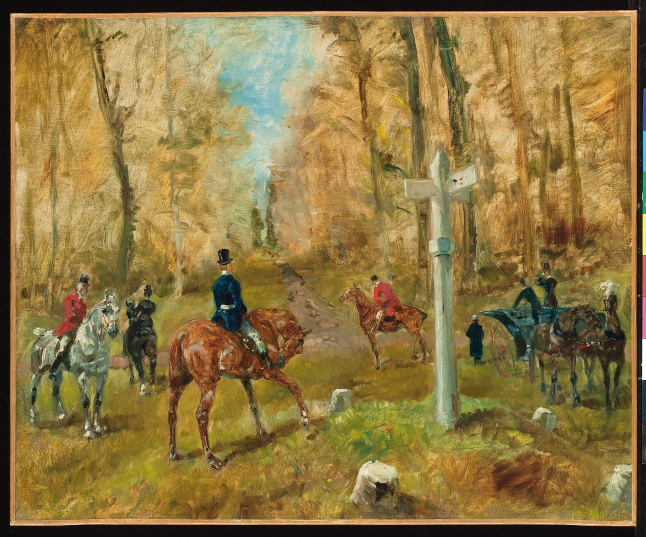 Korsningen, 1883 av Henri de Toulouse Lautrec