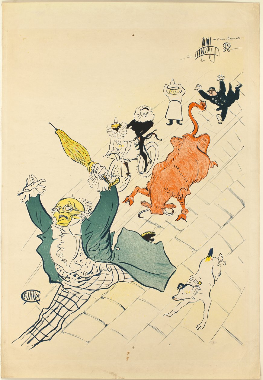 Den arga kon av Henri de Toulouse Lautrec