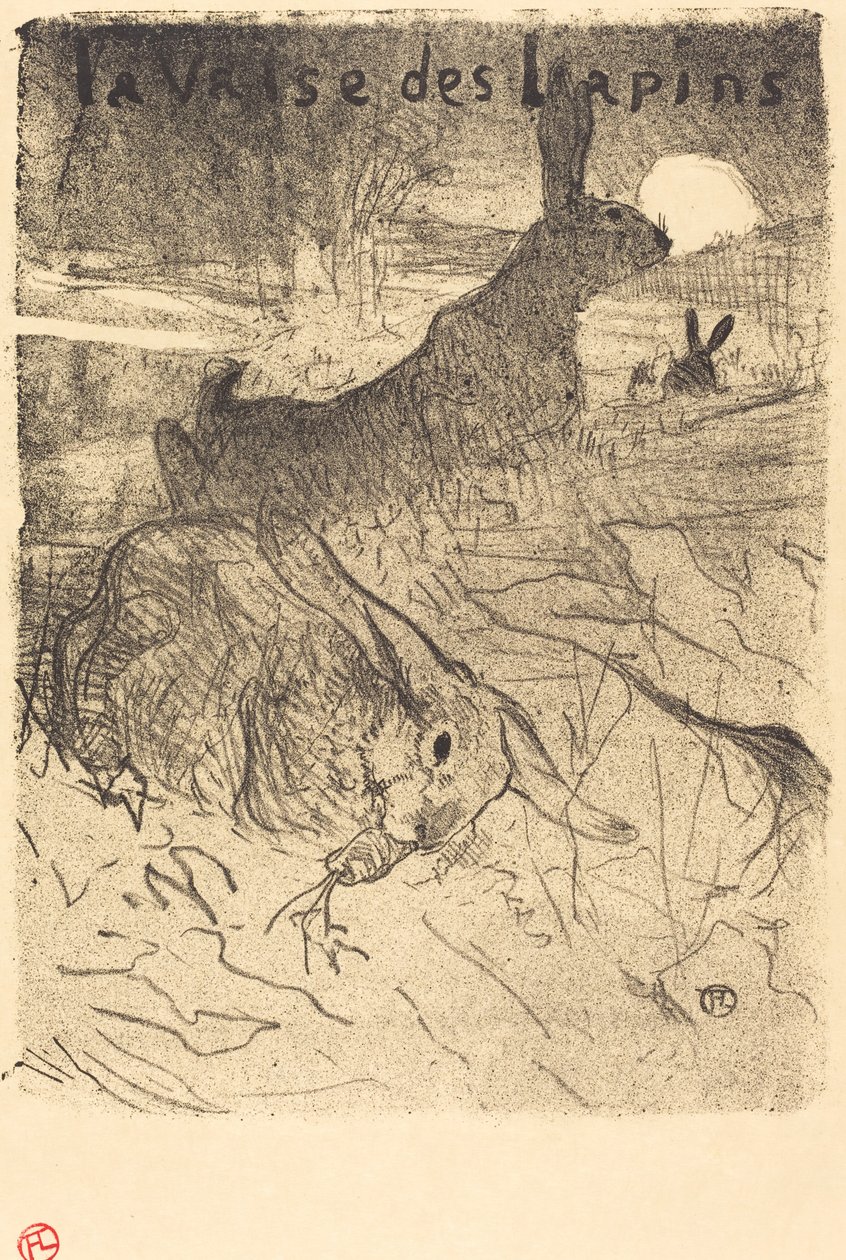Kaninernas vals av Henri de Toulouse Lautrec