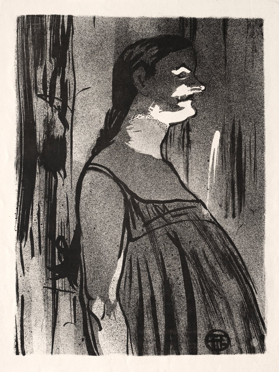 Café-konserten: Mrs Abdala av Henri de Toulouse Lautrec