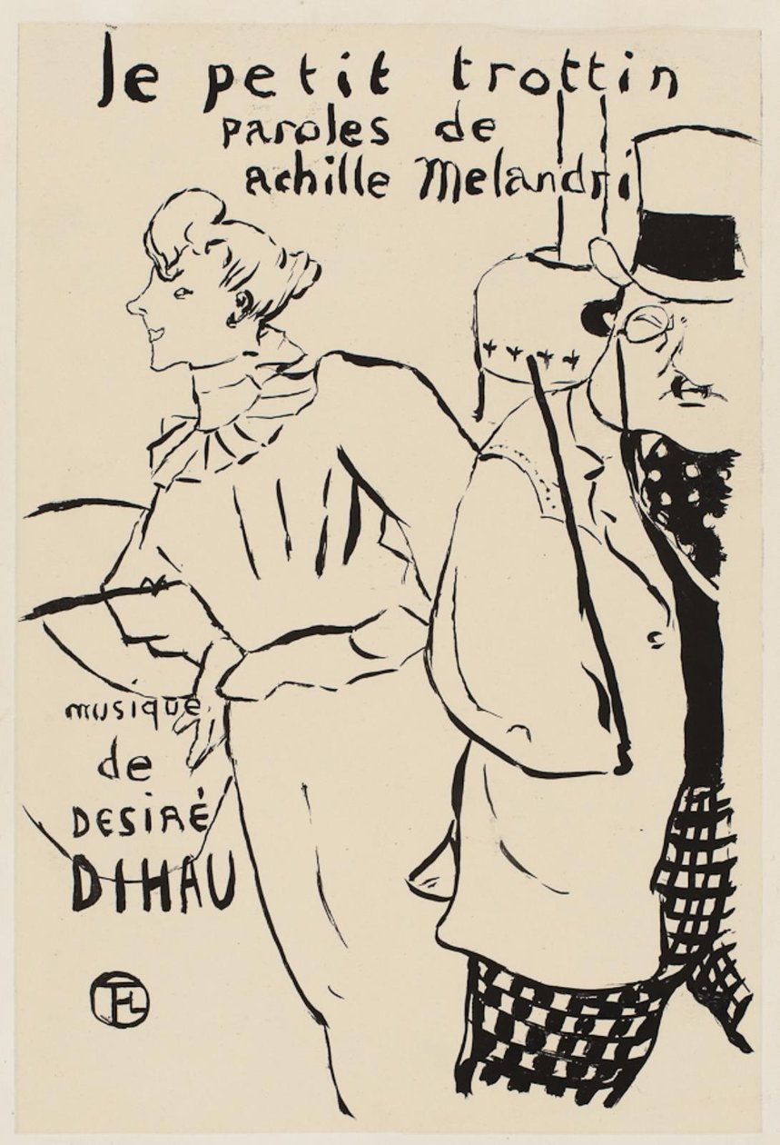 Den lilla Trottinen av Henri de Toulouse Lautrec