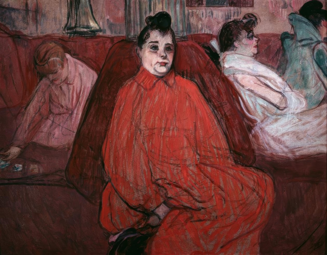Soffan (soffan) av Henri de Toulouse Lautrec