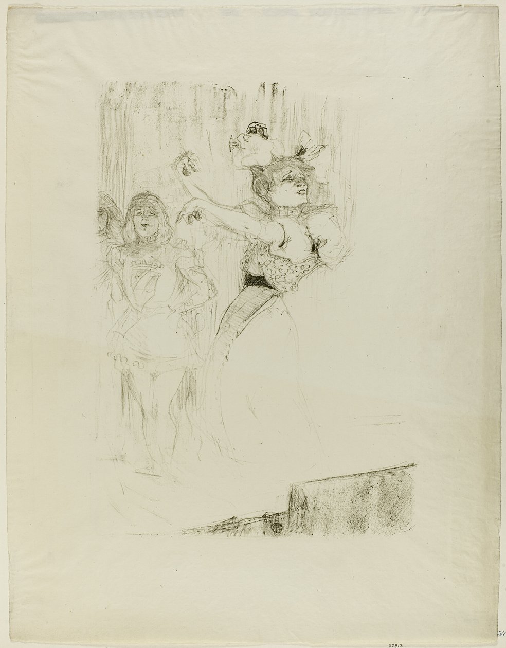 Långivare dansar Bolero i Chilpéric av Henri de Toulouse Lautrec