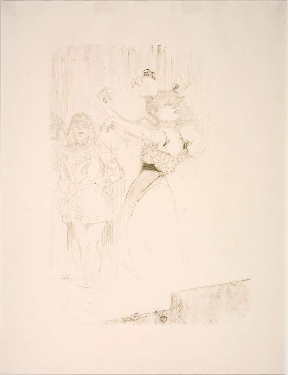 Långivare dansar Pas du Boléro, i Chilpéric av Henri de Toulouse Lautrec