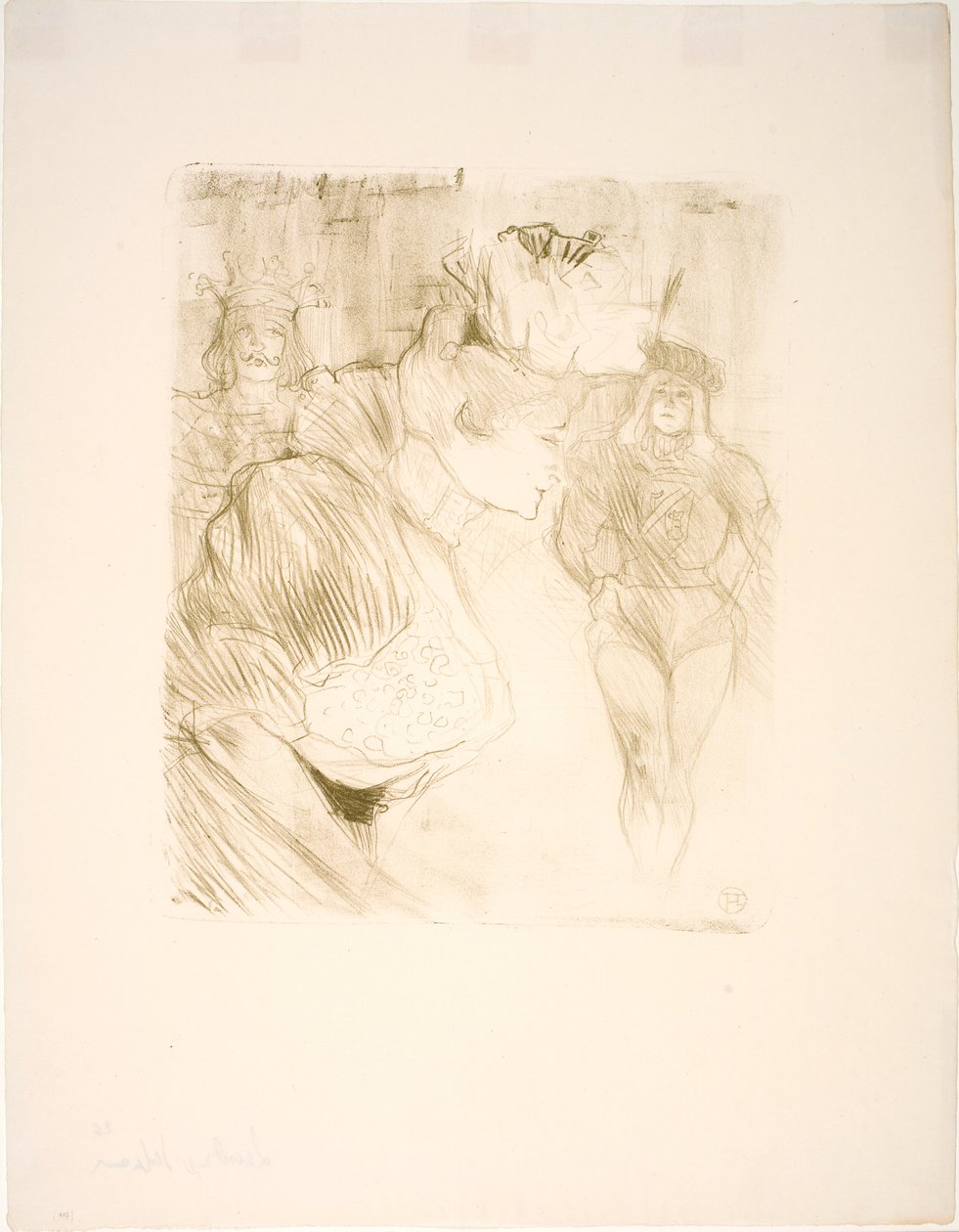 Långivaren hälsar av Henri de Toulouse Lautrec
