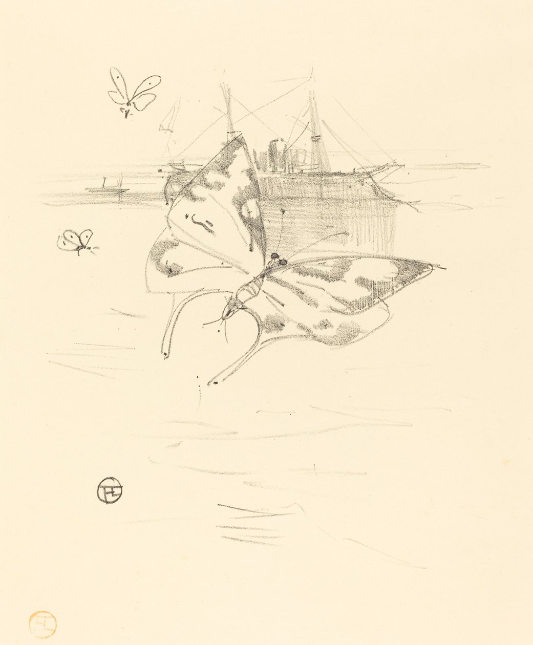 Fjärilarna av Henri de Toulouse Lautrec
