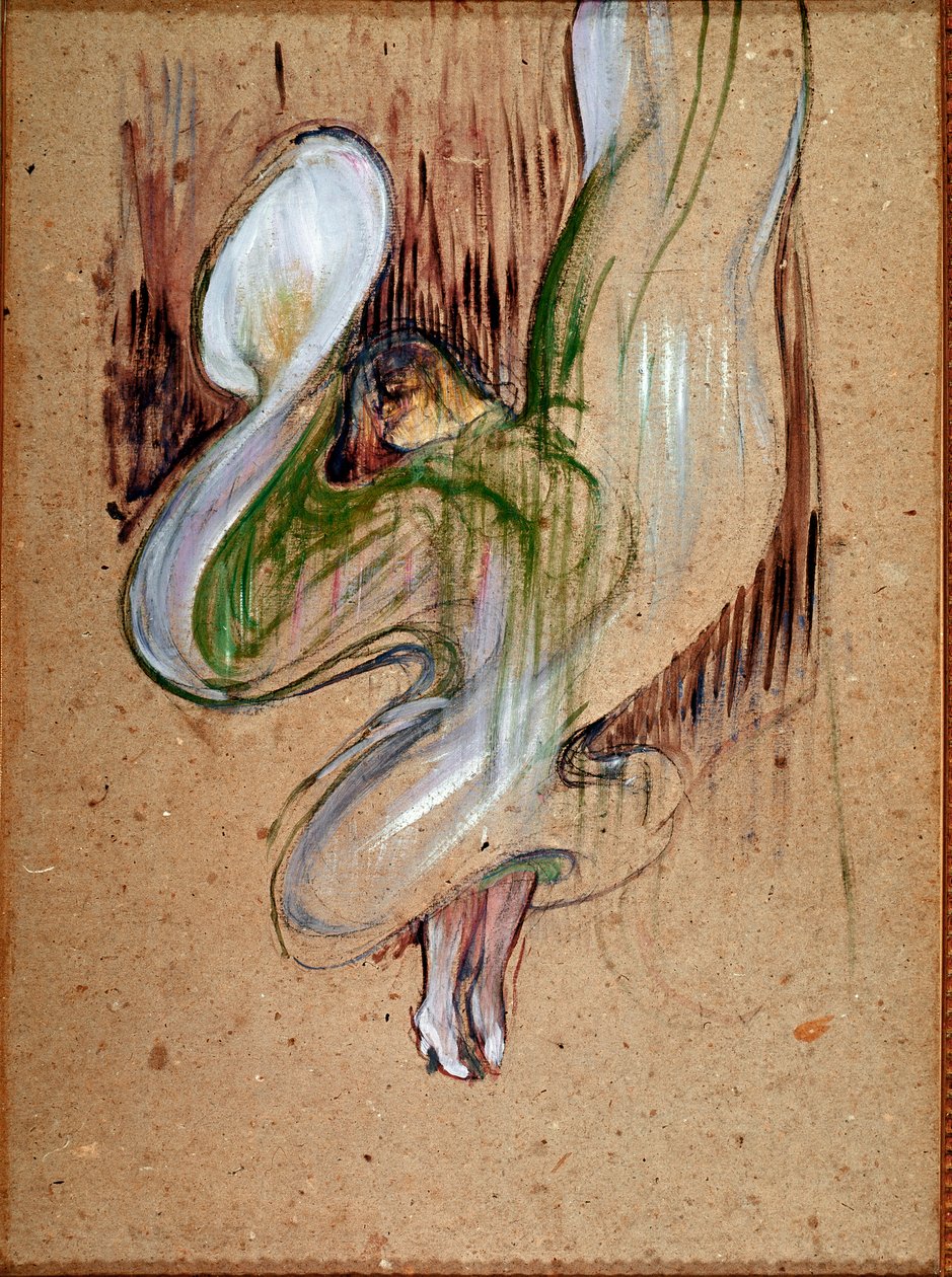 Loie Fuller på Folies-Bergeres av Henri de Toulouse Lautrec