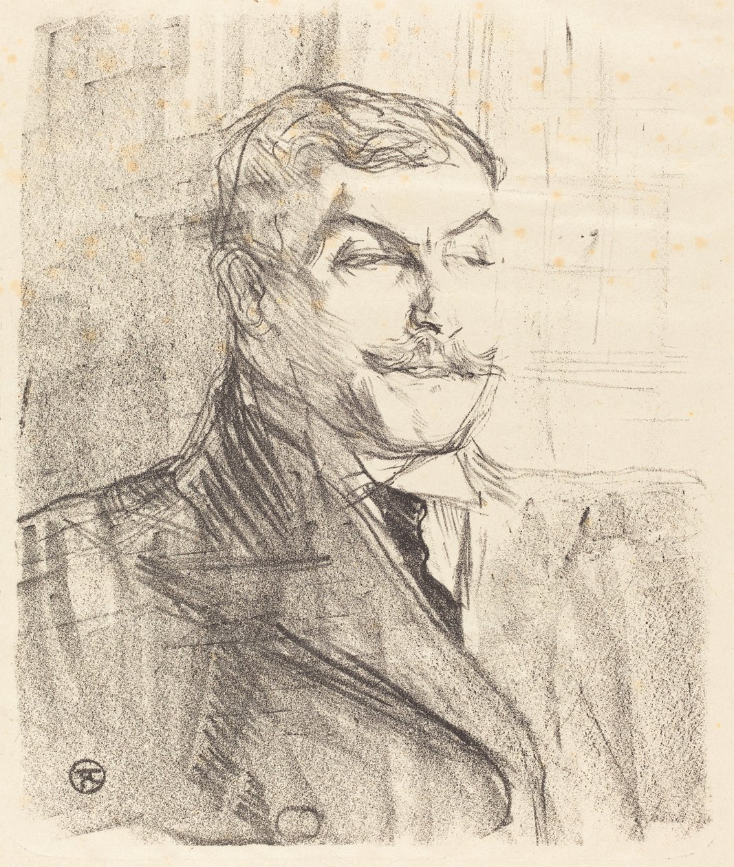 Lucien Guitry, 1896. av Henri de Toulouse Lautrec