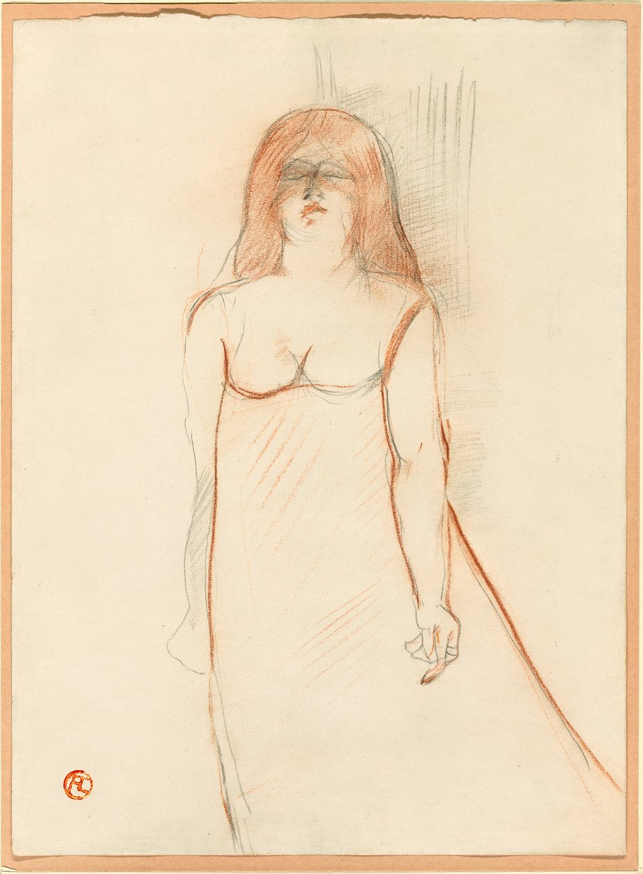 Miss Cocyte av Henri de Toulouse Lautrec