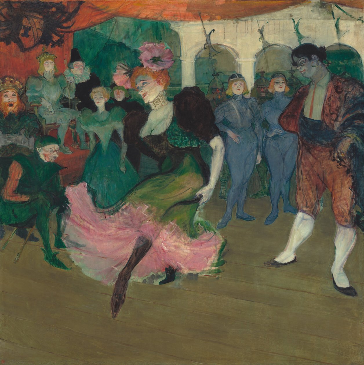Marcelle Lender dansar Bolero i Chilpéric, 1895-1896. av Henri de Toulouse Lautrec