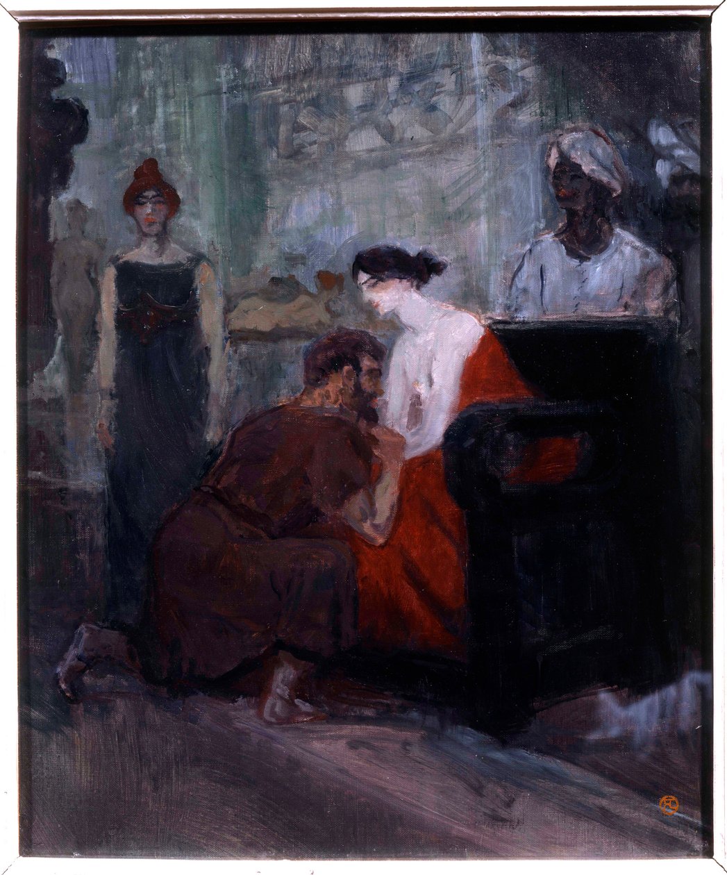 Messaline Representation av Valeria Messalina, stor debauchee av antikens Rom. Målning av Henri de Toulouse Lautrec (1864-1901) 1900 sön. 0,55x0,46 m Albi, musée Toulouse Lautrec av Henri de Toulouse Lautrec