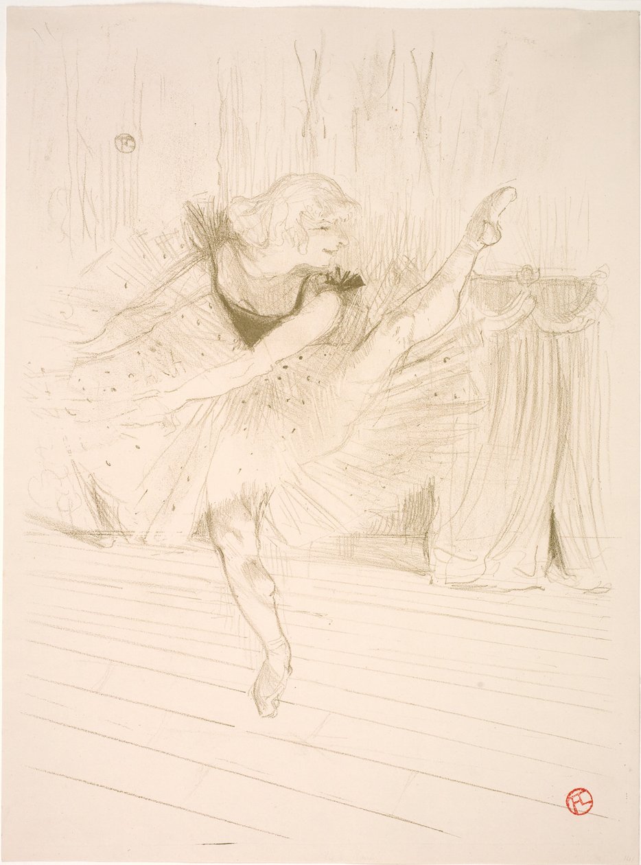 Miss Ida Heath, engelsk dansare av Henri de Toulouse Lautrec