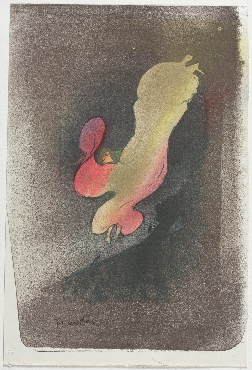Fröken Loïe Fuller av Henri de Toulouse Lautrec