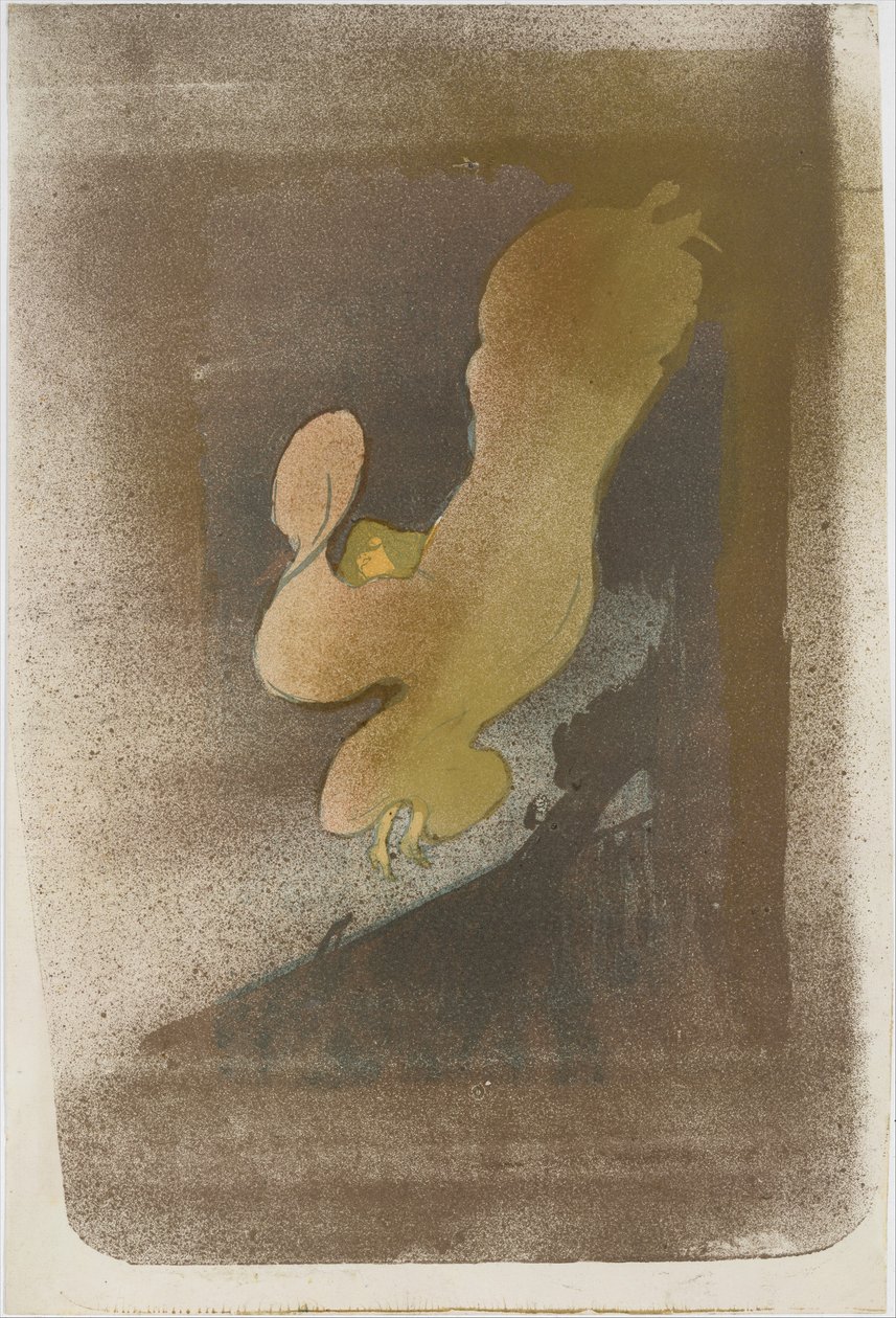 Miss Loïe Fuller, 1893., 1893. av Henri de Toulouse Lautrec