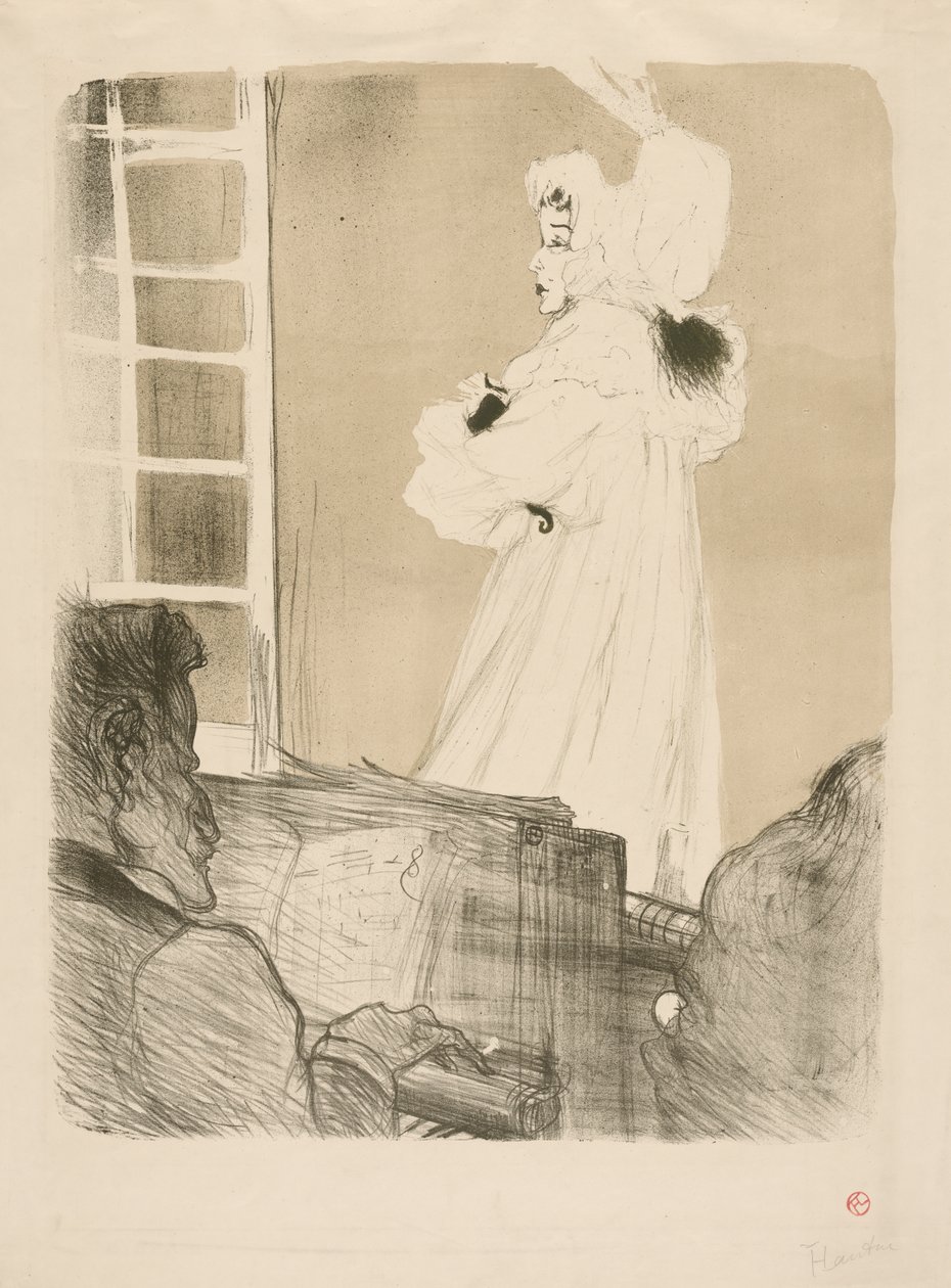 Miss May Belfort av Henri de Toulouse Lautrec